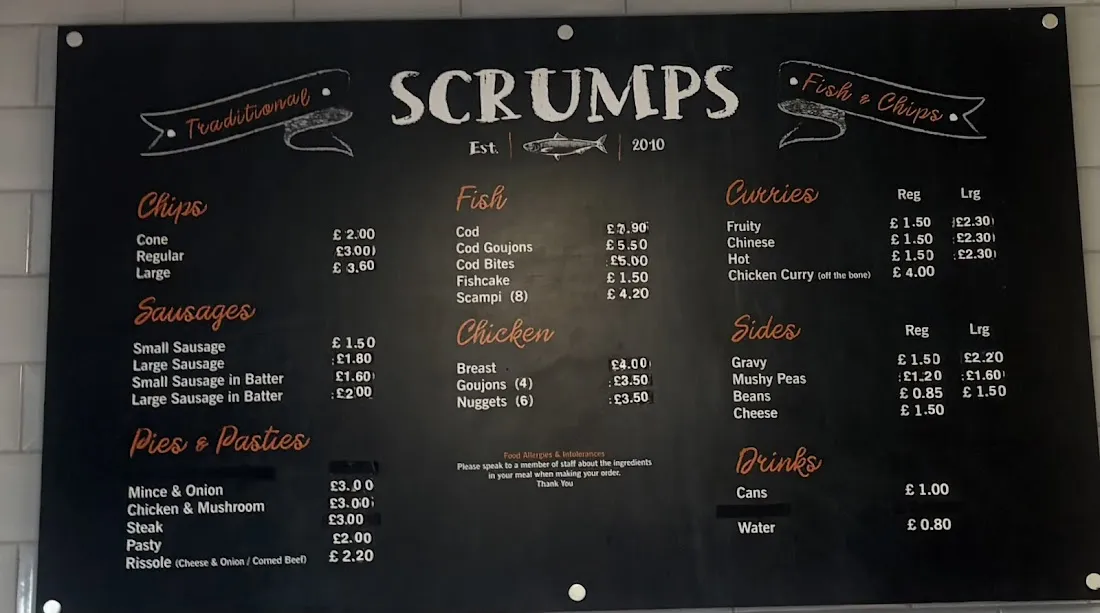 Scrumps Traditional Fish & Chips